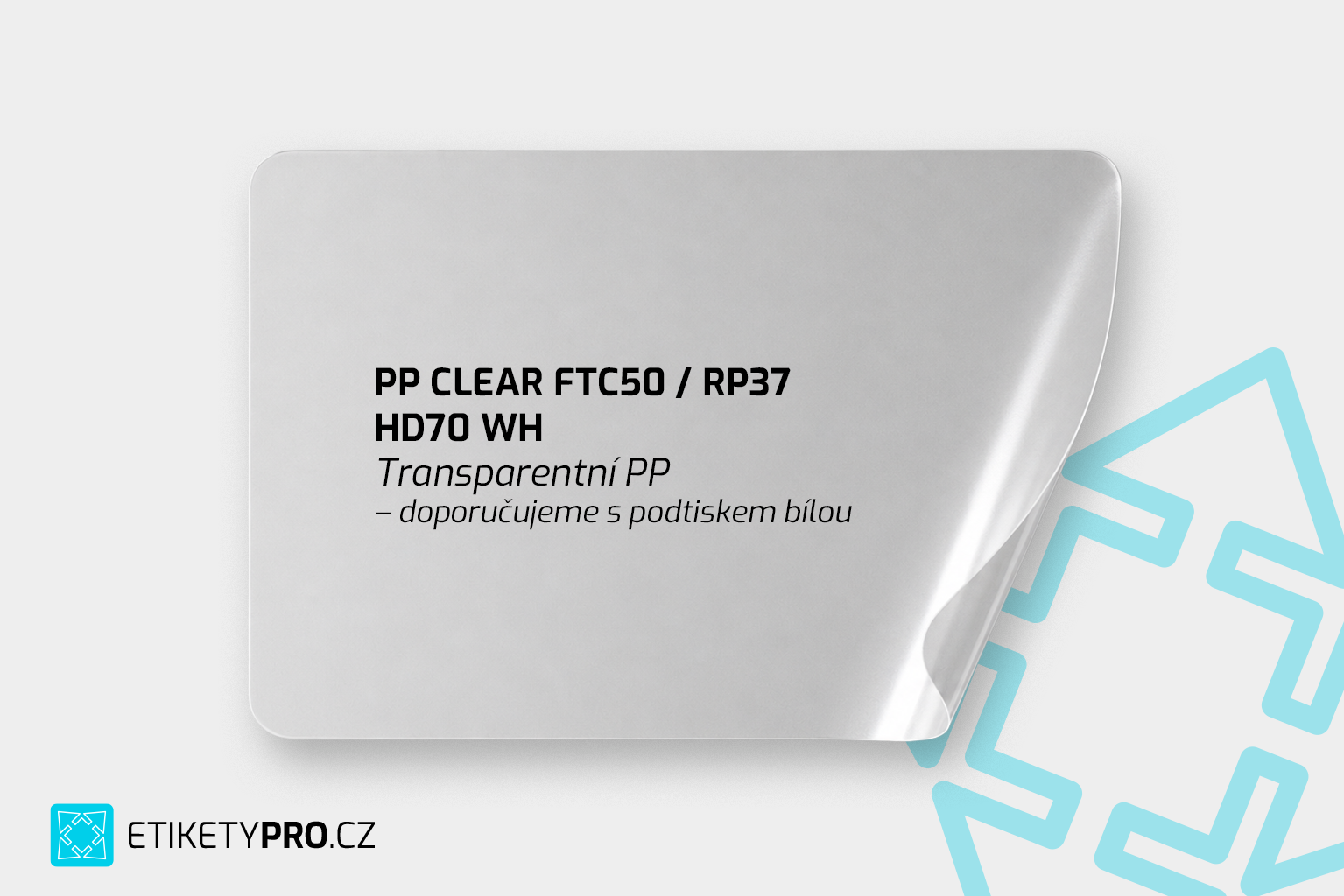 PP CLEAR FTC50 : RP37 : HD70 WH